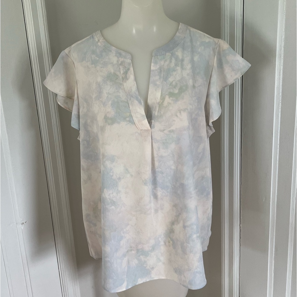 NEW Calvin Klein Pastel Blouse NWT